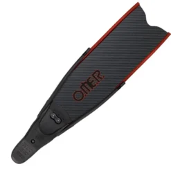 STINGRAY DUAL CARBONE Palme Apnée Chausson Noir/Bleu - Omer -Promos Bathypique Boutique omer palme stingray dual carbone apnee chasse pas cher sub odyssee lyon 2