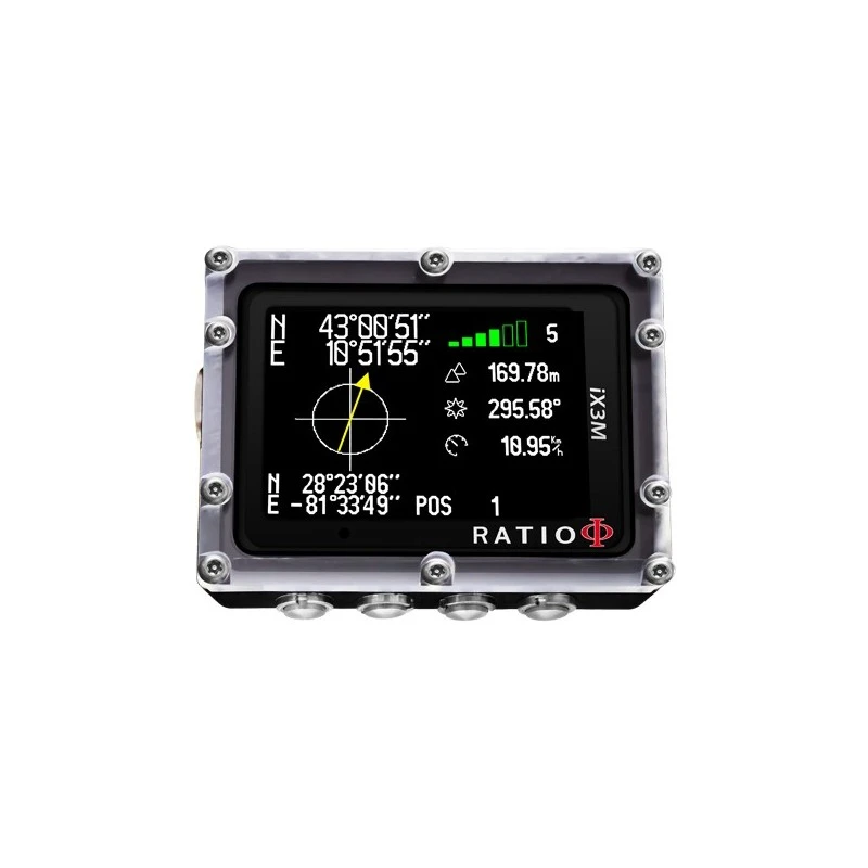 Ordinateur De Plongée IX3M DEEP Air/Nitrox/Trimix Normoxique - RATIO 7 Ordinateur De Plongée IX3M DEEP Air/Nitrox/Trimix Normoxique - RATIO – Image 7