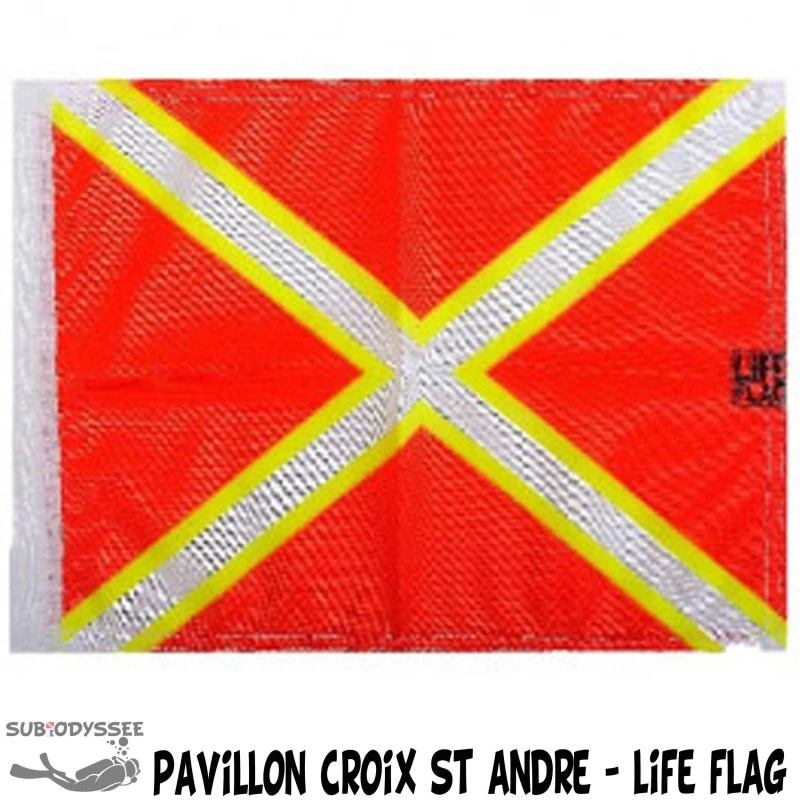 Pavillon Croix Saint André 30x40cm - Life Flag 1 Pavillon Croix Saint André 30x40cm - Life Flag
