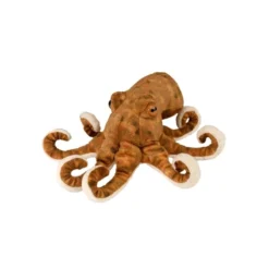 Peluche POULPE Brun 30cm - WILD REPUBLIC