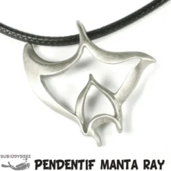 Pendentif "BIG RAY" RAIE MANTA Etain - BigBlue By St John