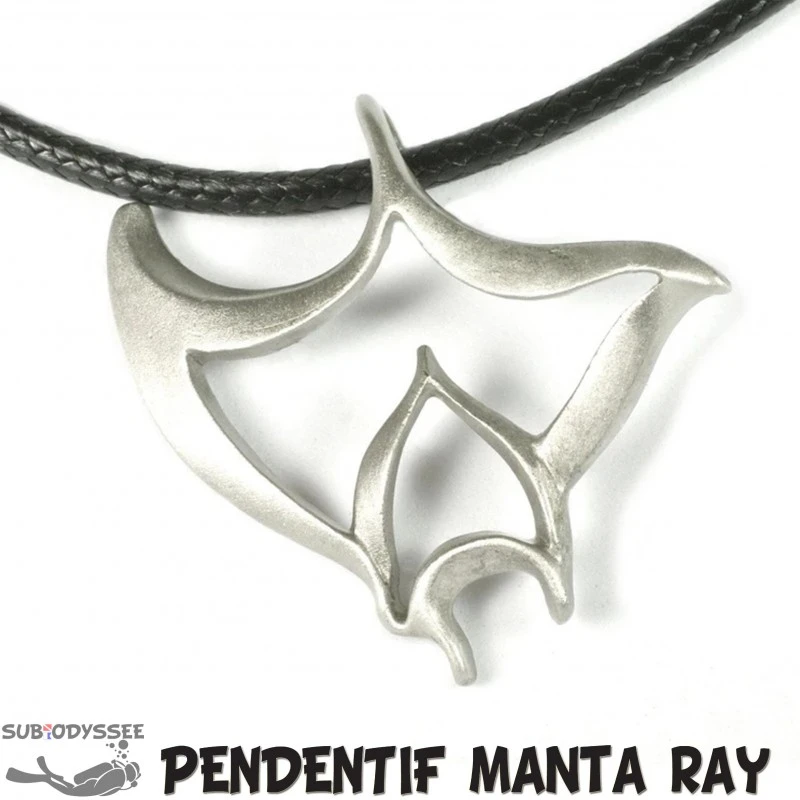 Pendentif "BIG RAY" RAIE MANTA Etain - BigBlue By St John 1 Pendentif "BIG RAY" RAIE MANTA Etain - BigBlue By St John