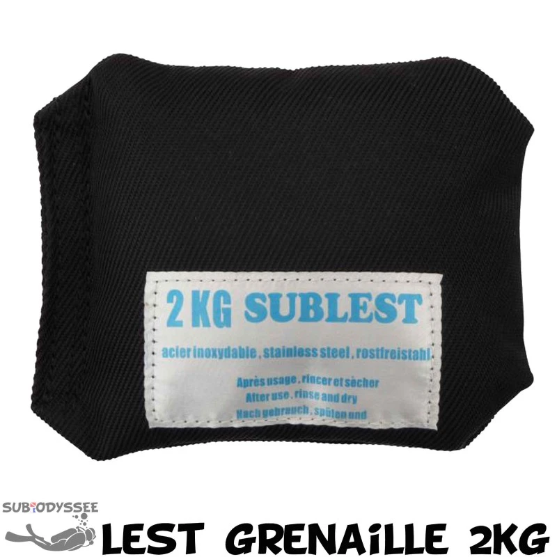 Plomb à Grenaille Lest Ecolo 2 Kg - SUBLEST 1 Plomb à Grenaille Lest Ecolo 2 Kg - SUBLEST