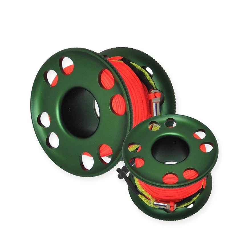 Dévidoir à Doigt Aluminium SPOOL De 30m Vert - Polaris 2 Dévidoir à Doigt Aluminium SPOOL De 30m Vert - Polaris – Image 2