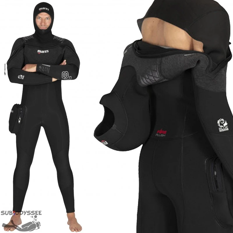 PROTHERM 8/7mm Combinaison Zip Frontal - Mares 2 PROTHERM 8/7mm Combinaison Zip Frontal - Mares – Image 2