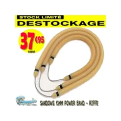 Sandow Ø 13mm Monobrin Ambre (La Triplette) De RIFFE - Destockage