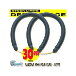 Sandow Ø 16 Mm Monobrin Noir (La Paire) De RIFFE - Destockage