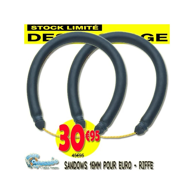 Sandow Ø 16 Mm Monobrin Noir (La Paire) De RIFFE - Destockage 1 Sandow Ø 16 Mm Monobrin Noir (La Paire) De RIFFE - Destockage