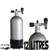Bouteille 12 Litres Court 230 Bars 2 Sorties - Roth