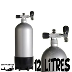 Bouteille 12 Litres Court 230 Bars 2 Sorties - Roth