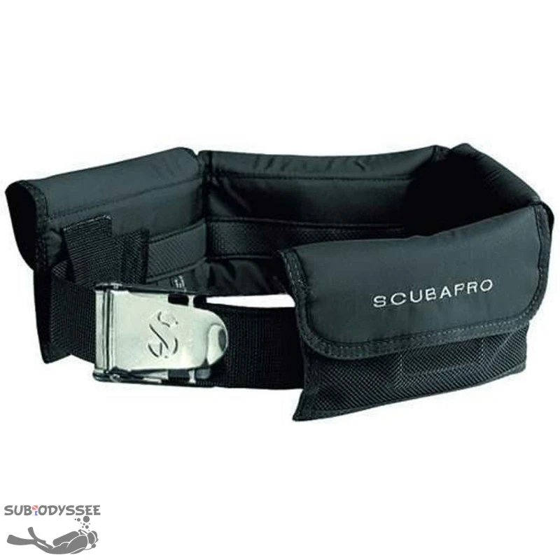 Ceinture De Lest à Poches Noire Avec Boucle Inox - Scubapro 1 Ceinture De Lest à Poches Noire Avec Boucle Inox - Scubapro