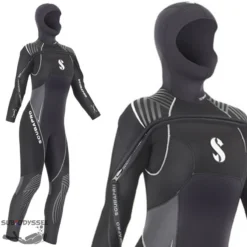 DEFINITION Front Zip Femme Monopièce 7mm Avec Cagoule - Scubapro