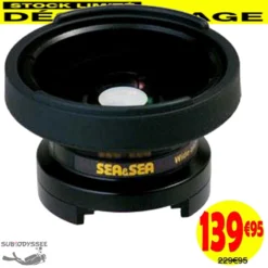 Lentille Conversion Grand Angle 28 Mm Pour DX-860G - SEA & SEA - DESTOCKAGE