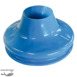 Manchon De Cou "Collerette" En Silicone Bleue - Sitech