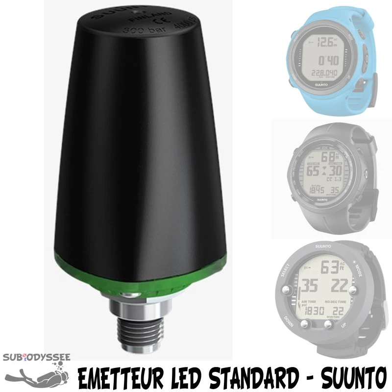 Sonde Emetteur à LED Pour D4i, D6i, D9TX, DX, VYPER AIR, VYPER NOVO, HELO2 De Suunto 1 Sonde Emetteur à LED Pour D4i, D6i, D9TX, DX, VYPER AIR, VYPER NOVO, HELO2 De Suunto