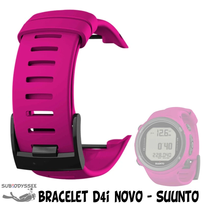 Bracelet D4i NOVO Rose Montre-ordinateur - Suunto 1 Bracelet D4i NOVO Rose Montre-ordinateur - Suunto