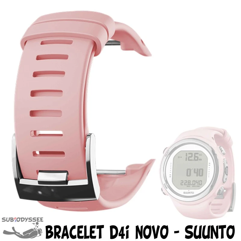 Bracelet D4i NOVO Rose Sakura Montre-ordinateur - Suunto 1 Bracelet D4i NOVO Rose Sakura Montre-ordinateur - Suunto