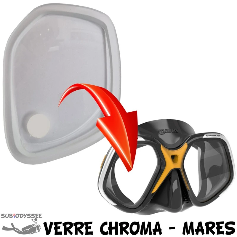 Verre Correcteur CHROMA Négatif (-1.0 à -6.5) - Mares 1 Verre Correcteur CHROMA Négatif (-1.0 à -6.5) - Mares