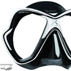 X-VISION 17 Masque De Plongée Silicone Noir - Mares